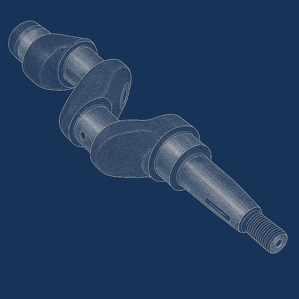 Bearings and crankshaft parts
