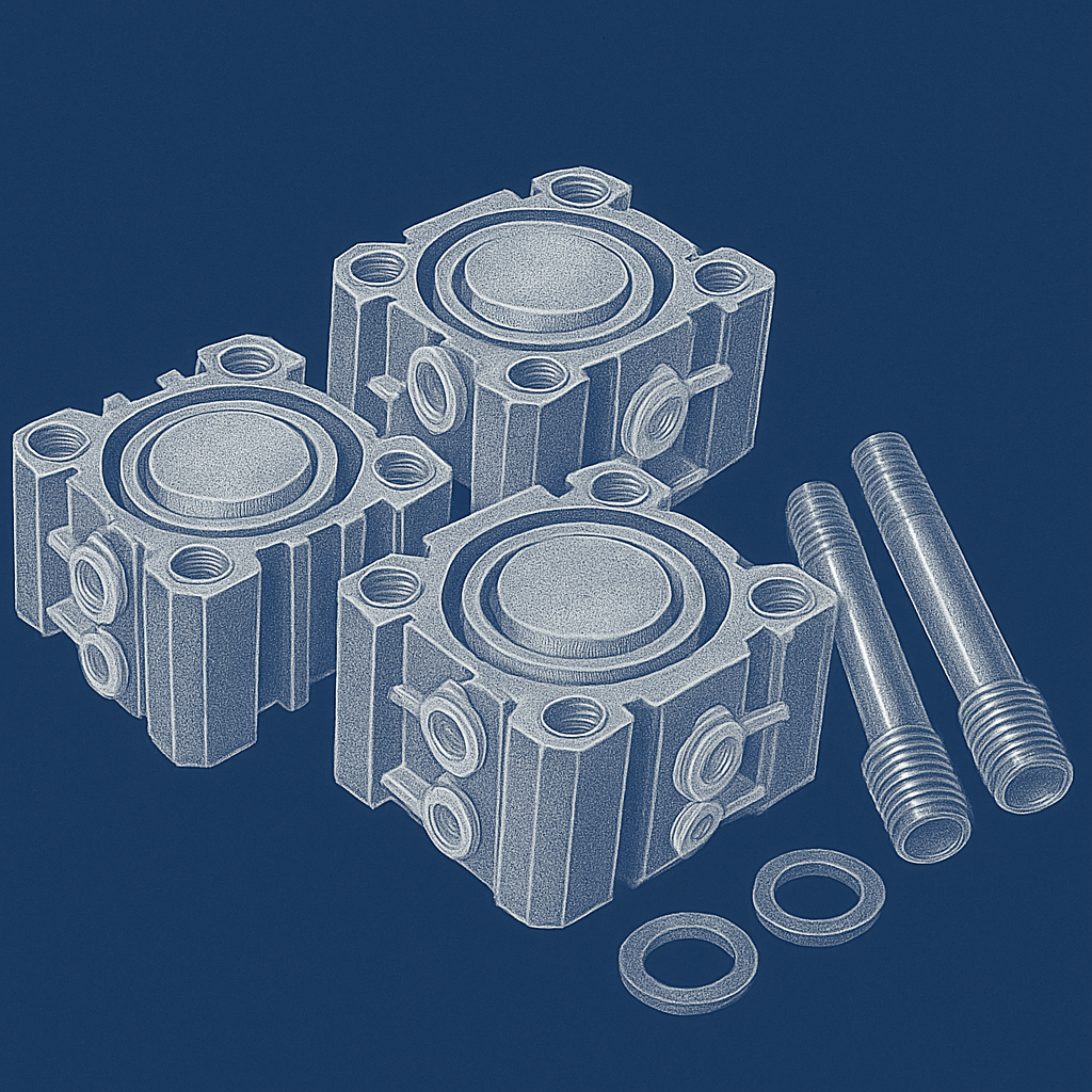 Pneumatic cylinders for automation